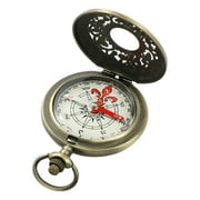 GJX Compass Hiking Survival,Classic Look Compass,Anti-Loss Design Military Gear,Style